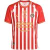 Mens Chivas Home Jersey 2026/27 front view in red and white stripes with gold Caliente sponsor
