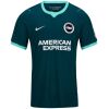 Mens Brighton & Hove Albion Third Jersey 2026/27 teal shirt front view with seagull crest and sponsor