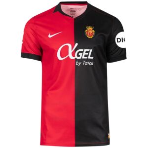 Mens RCD Mallorca Home Jersey 2026/27 Mens RCD Mallorca Home Jersey 2026/27 red and black half-and-half shirt front view with club crest