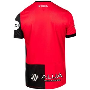 Mens RCD Mallorca Home Jersey 2026/27 rear view in red with Juaneda Hospitales and ALUA sponsors