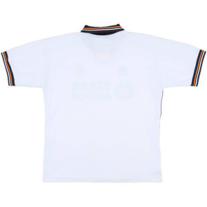 Mens Valencia white Retro Home Jersey 1999/00 rear view