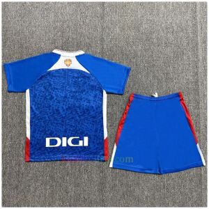 Kids Athletic Bilbao Away Kit 2024/25 rear view of shirt and shorts