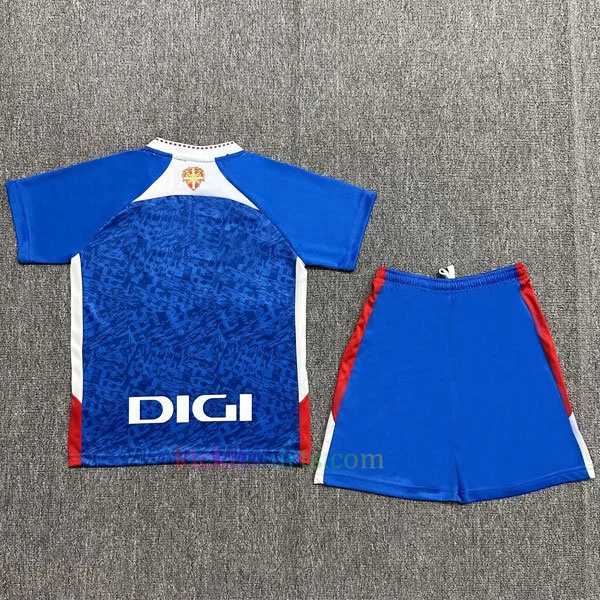 Kids Athletic Bilbao Away Kit 2024/25 Kids Athletic Bilbao Away Kit 2024/25 rear view of shirt and shorts