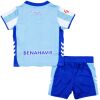 Kids Malaga Home Kit 2025/26 Kids Malaga Home Kit 2025/26 rear view of shirt and shorts