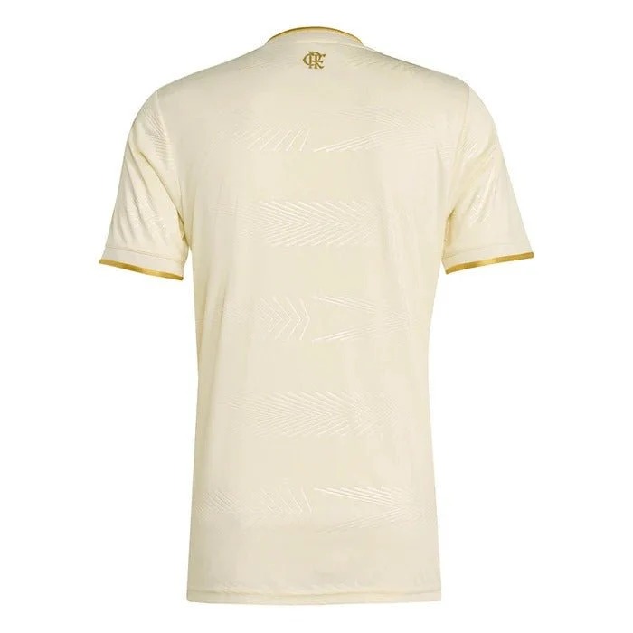 Mens Flamengo Commemorative Edition white Jersey 2025/26 Mens Flamengo Commemorative Edition white Jersey 2025/26 rear view showing matching team styling