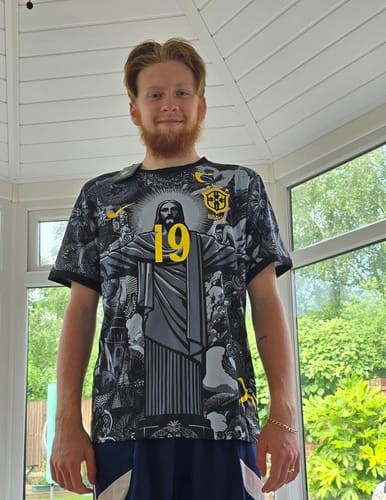 Click to view full screen Mens Brazil Special Edition Jesus Jersey 2024 photo review