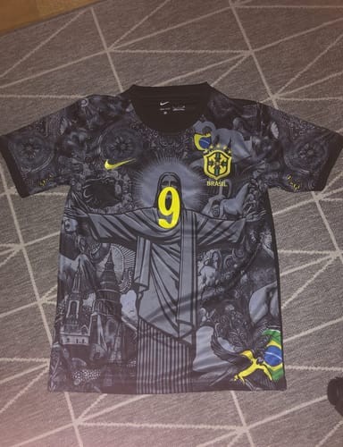 Click to view full screen Mens Brazil Special Edition Jesus Jersey 2024 photo review