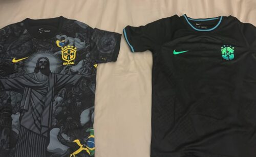 Click to view full screen Mens Brazil Special Edition Jesus Jersey 2024 photo review